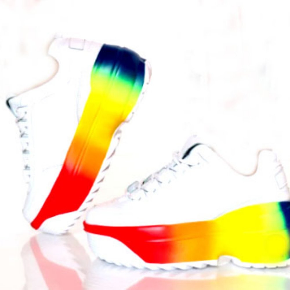 New "Color Palette Platform" Sneakers